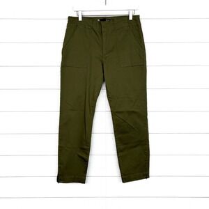 NWT Kut from the Kloth Evereve Reese Utility Pant Fatigue Military Green 8 New